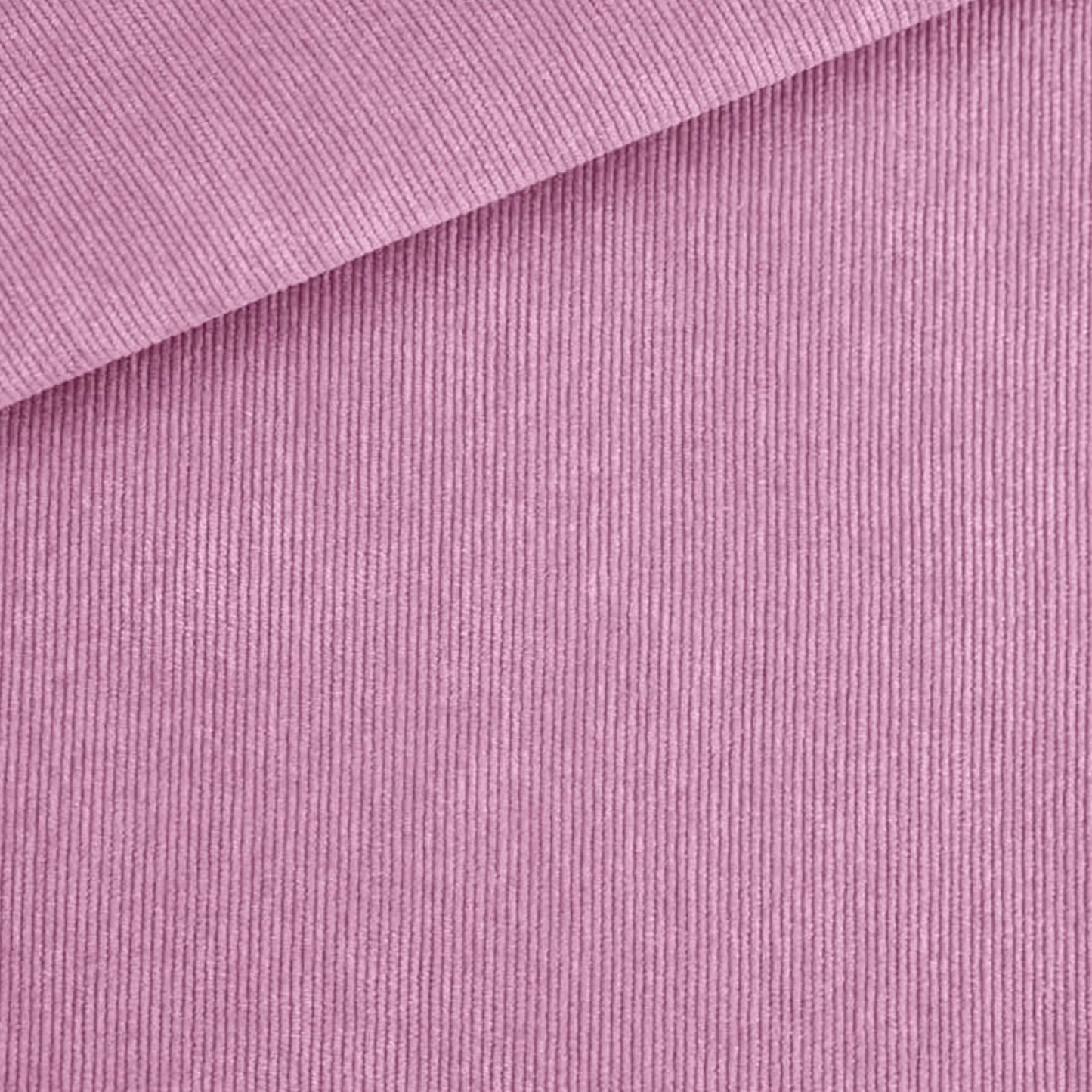 Kinderkleid aus Feinkord – Lavendel Rose