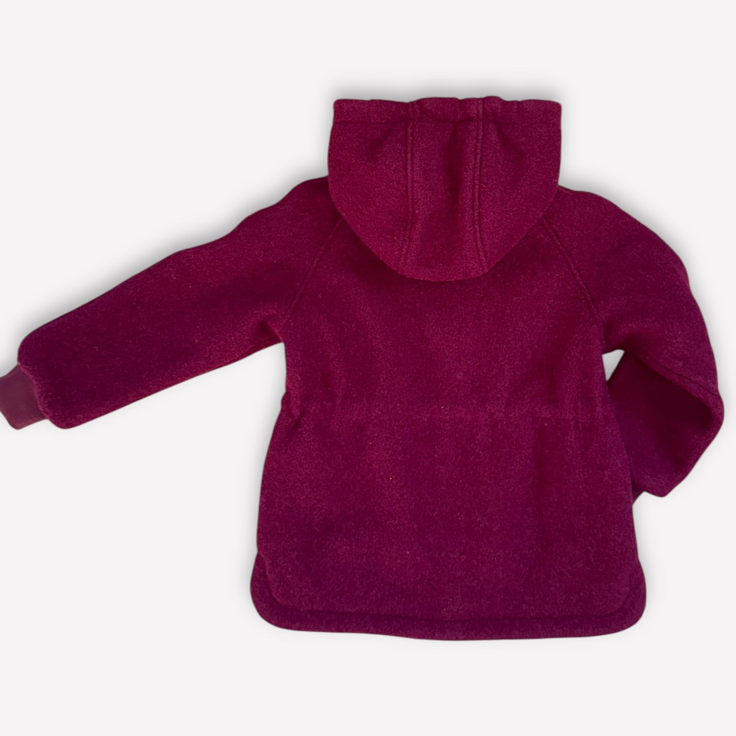 Mädchen Jacke aus Walk Fuchsia Beer