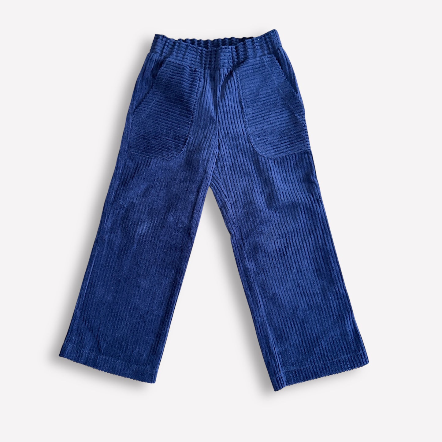 Mädchen Cordhose Navyblau mit Taschen