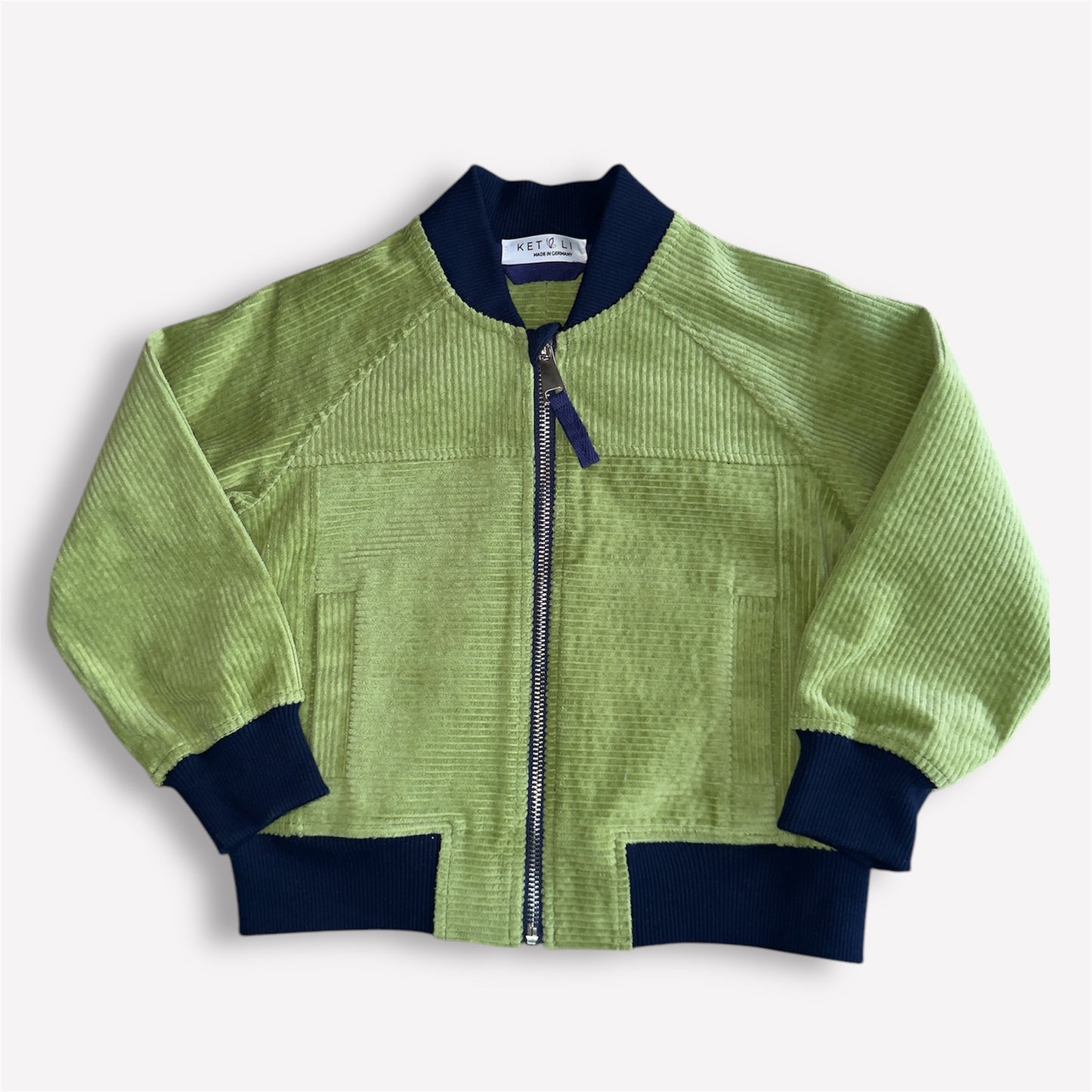 Cord Bomberjacke Grün