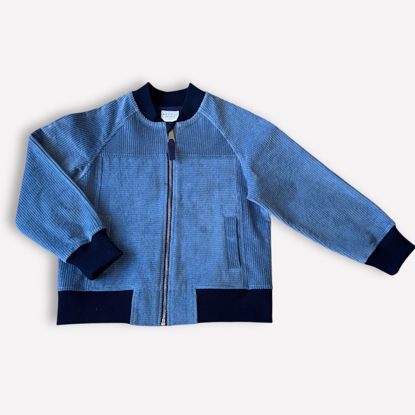 Cord Bomberjacke Blau