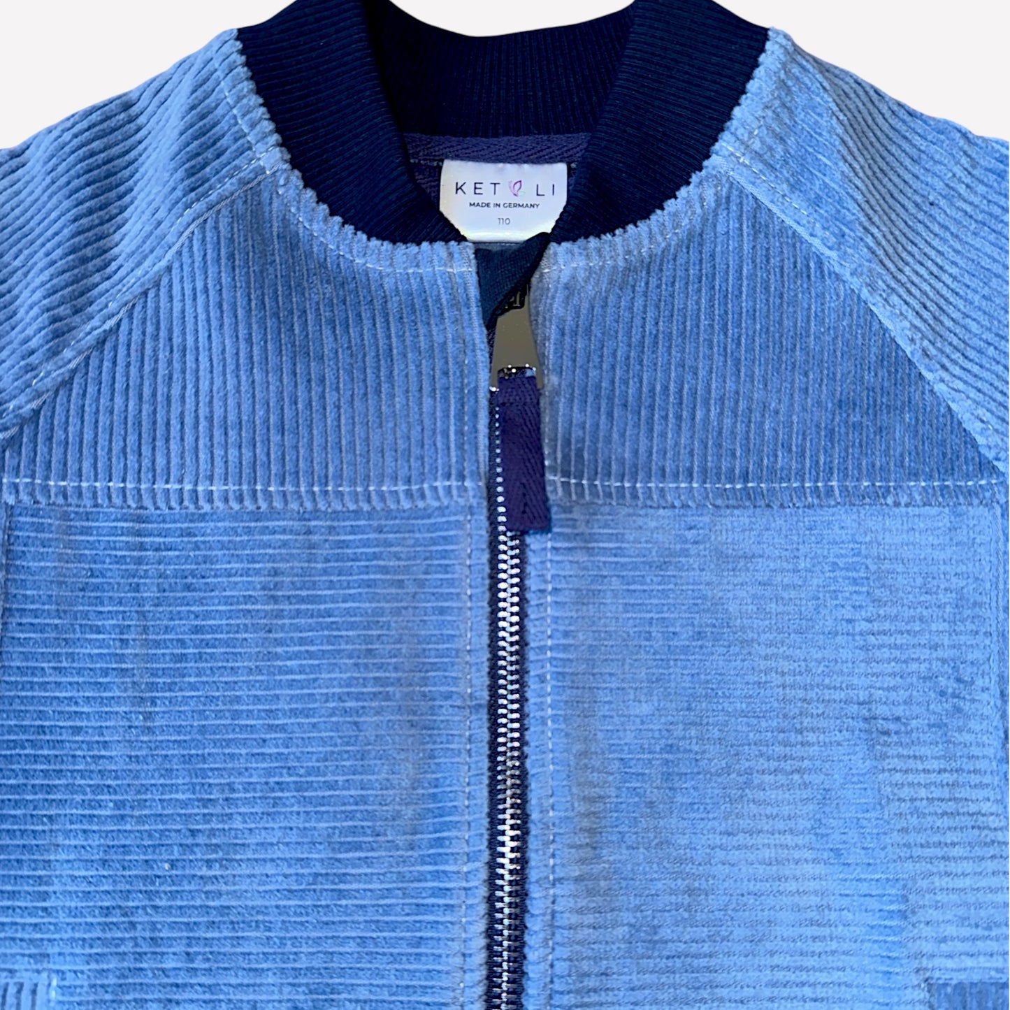 Cord Bomberjacke Blau