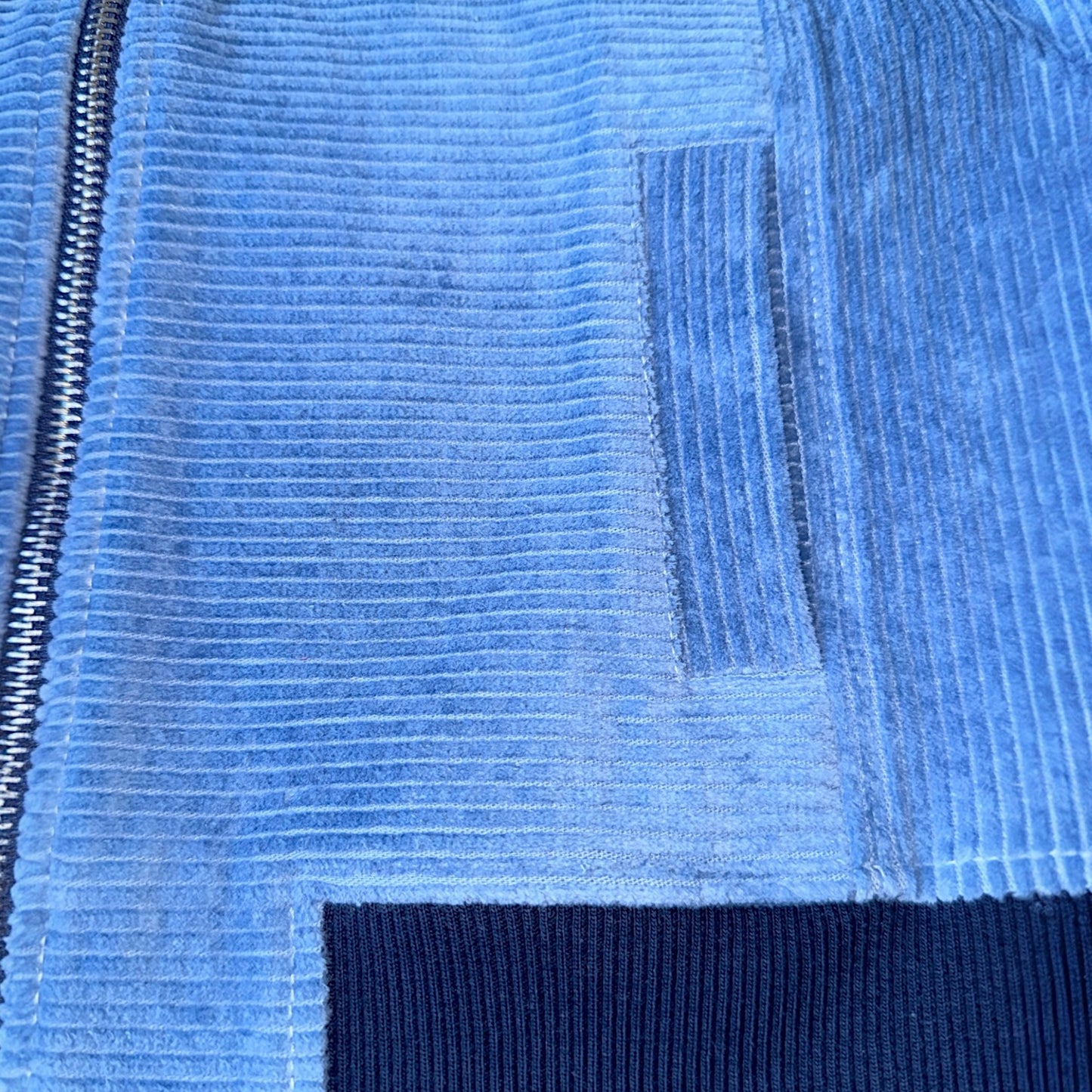 Cord Bomberjacke Blau