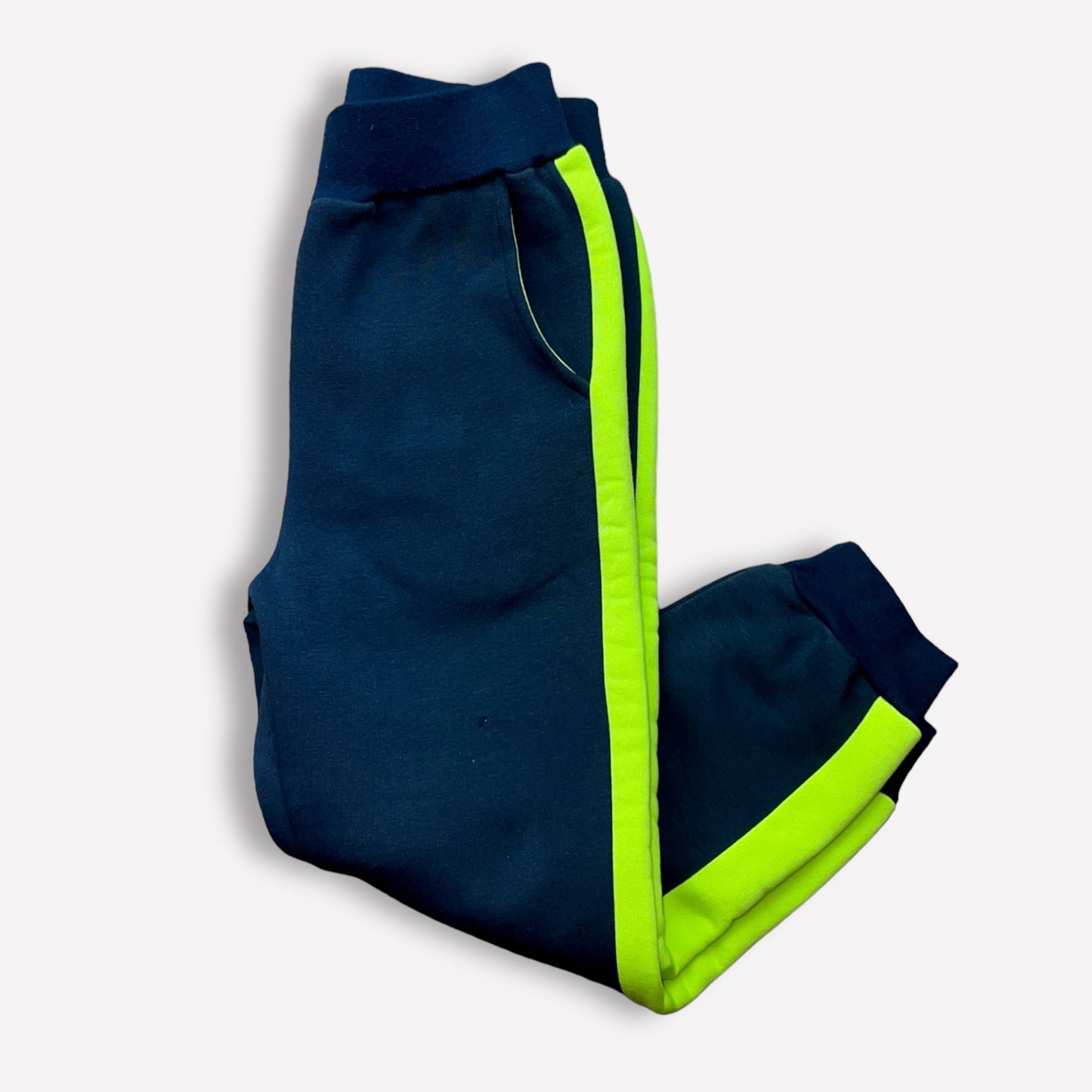 Berliner Bär Hose Navy (angeraut)