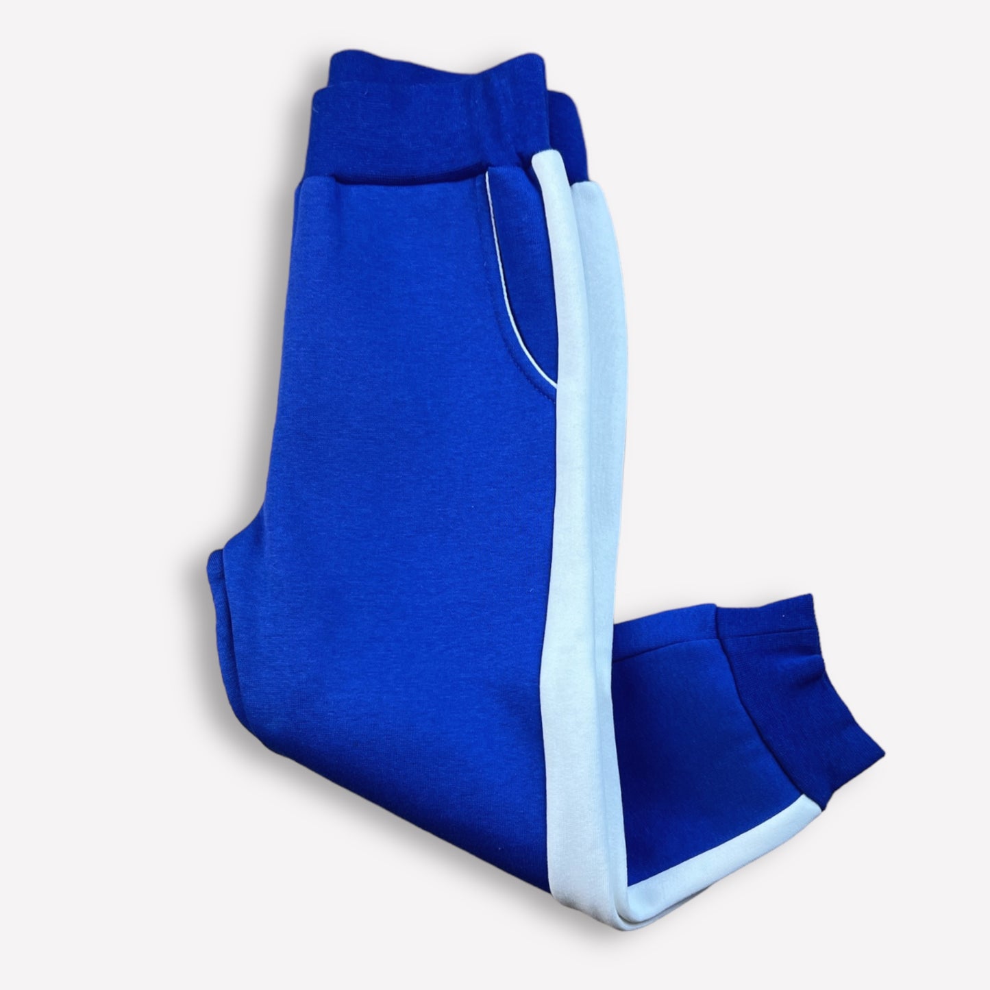 Berliner Bär Hose Blau (angeraut)