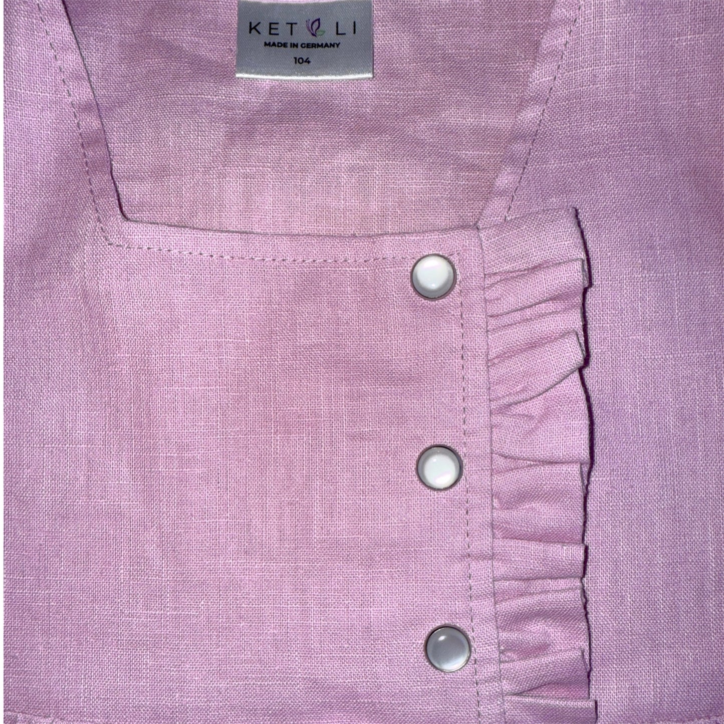 Leinenbluse Rosa