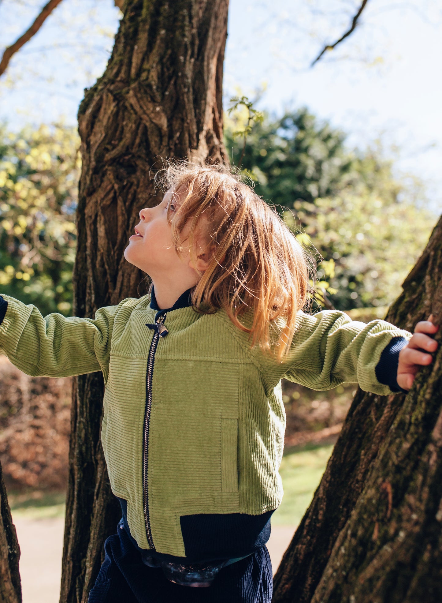 Cordjacke für Kinder (Jungen 2–9 Jahre), warm, langlebig und bequem