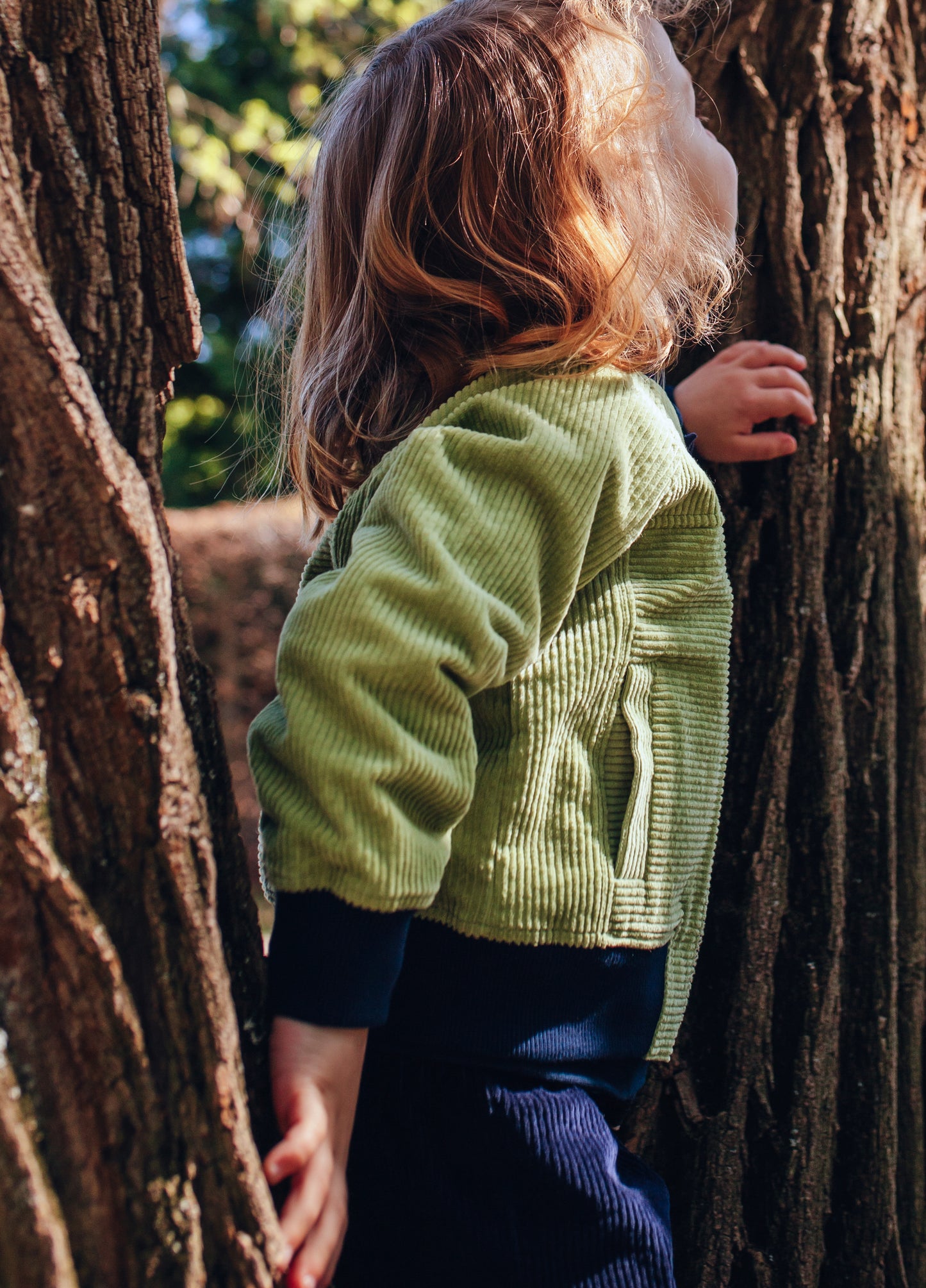 Cordjacke für Kinder (Jungen 2–9 Jahre), warm, langlebig und bequem