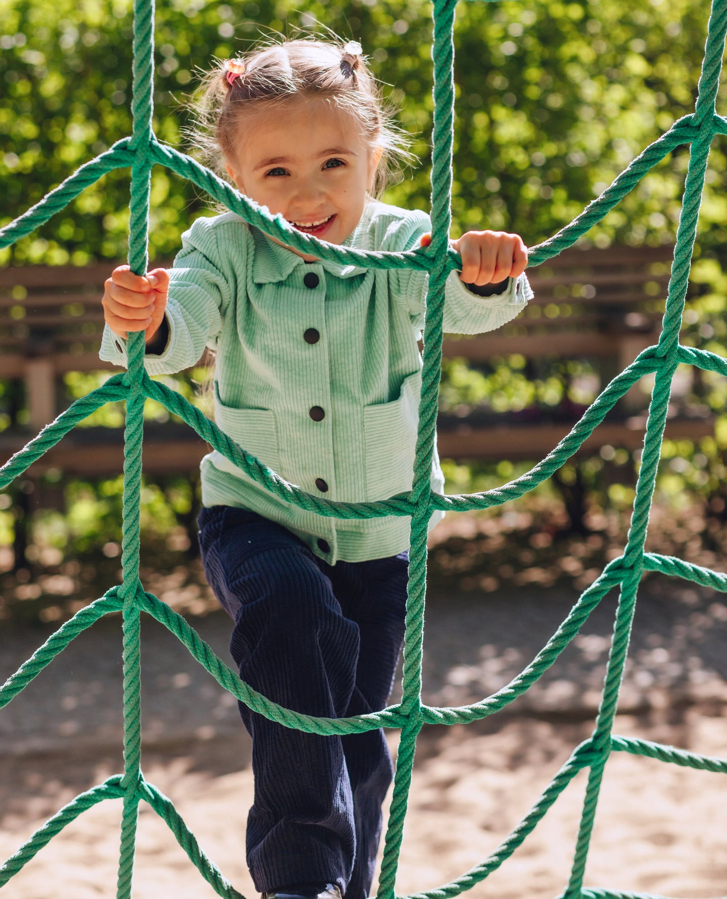 Cordjacke für Kinder (Mädchen 2–9 Jahre), langlebig, kuschelig und praktisch