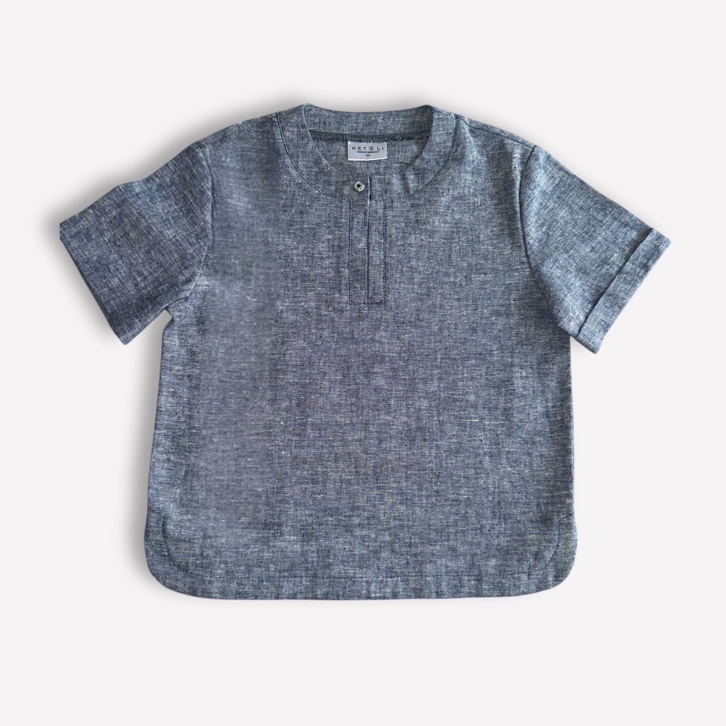 Nachhaltiges Leinen-T-Shirt für Kinder (2–9 Jahre), handgemacht in Berlin