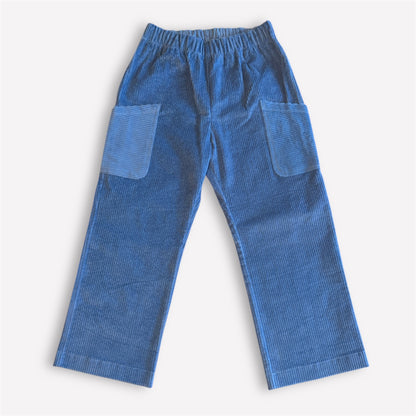 Cordhose mit Taschen – Marineblau