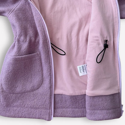 Mädchen Jacke aus Walk Rosa 