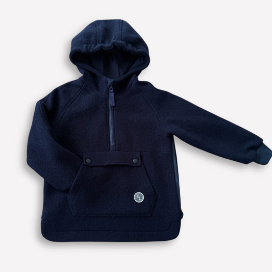 Handgemachte Bomberjacke für Kinder – Dunkelblau
