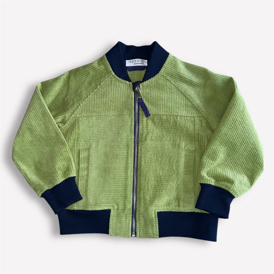 Cord Bomberjacke Grün