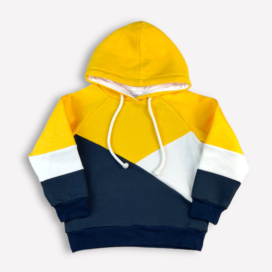 Trio Hoodie Gelb (angeraut)