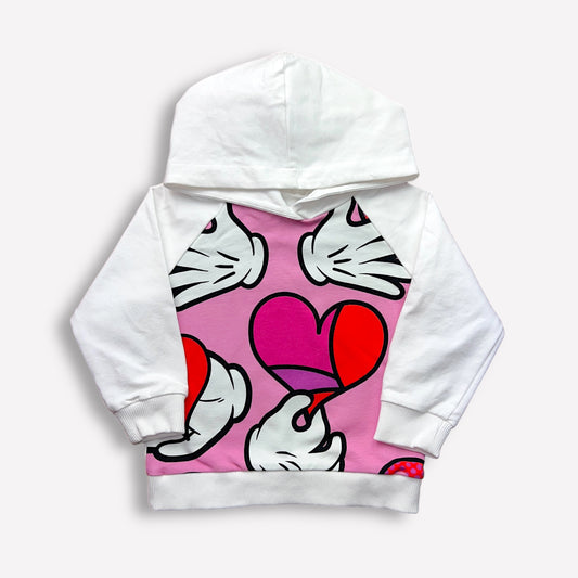 Hoodie Herzmuster