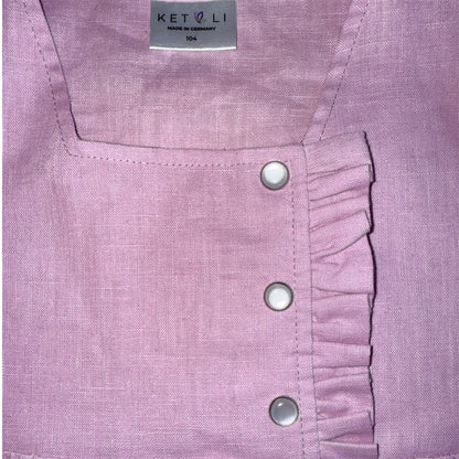 Leinenbluse Rosa