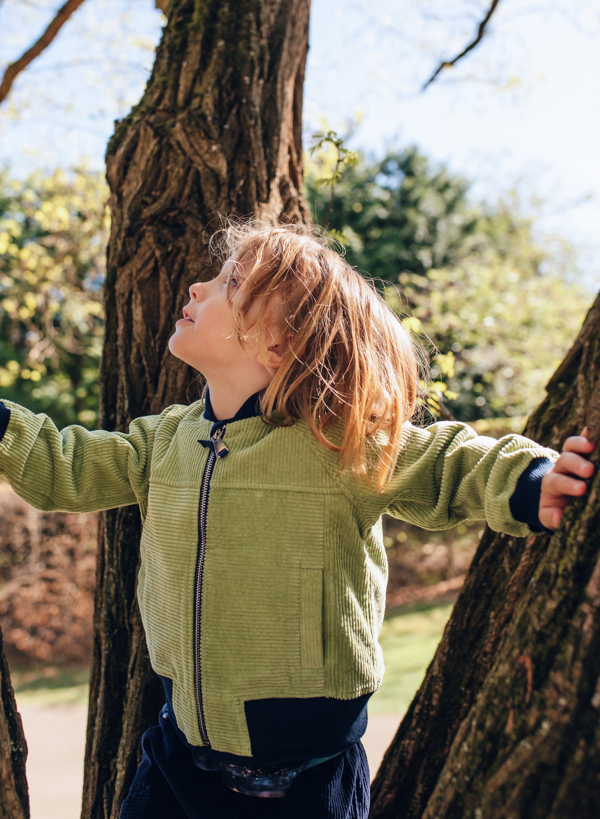 Cordjacke für Kinder (Jungen 2–9 Jahre), warm, langlebig und bequem