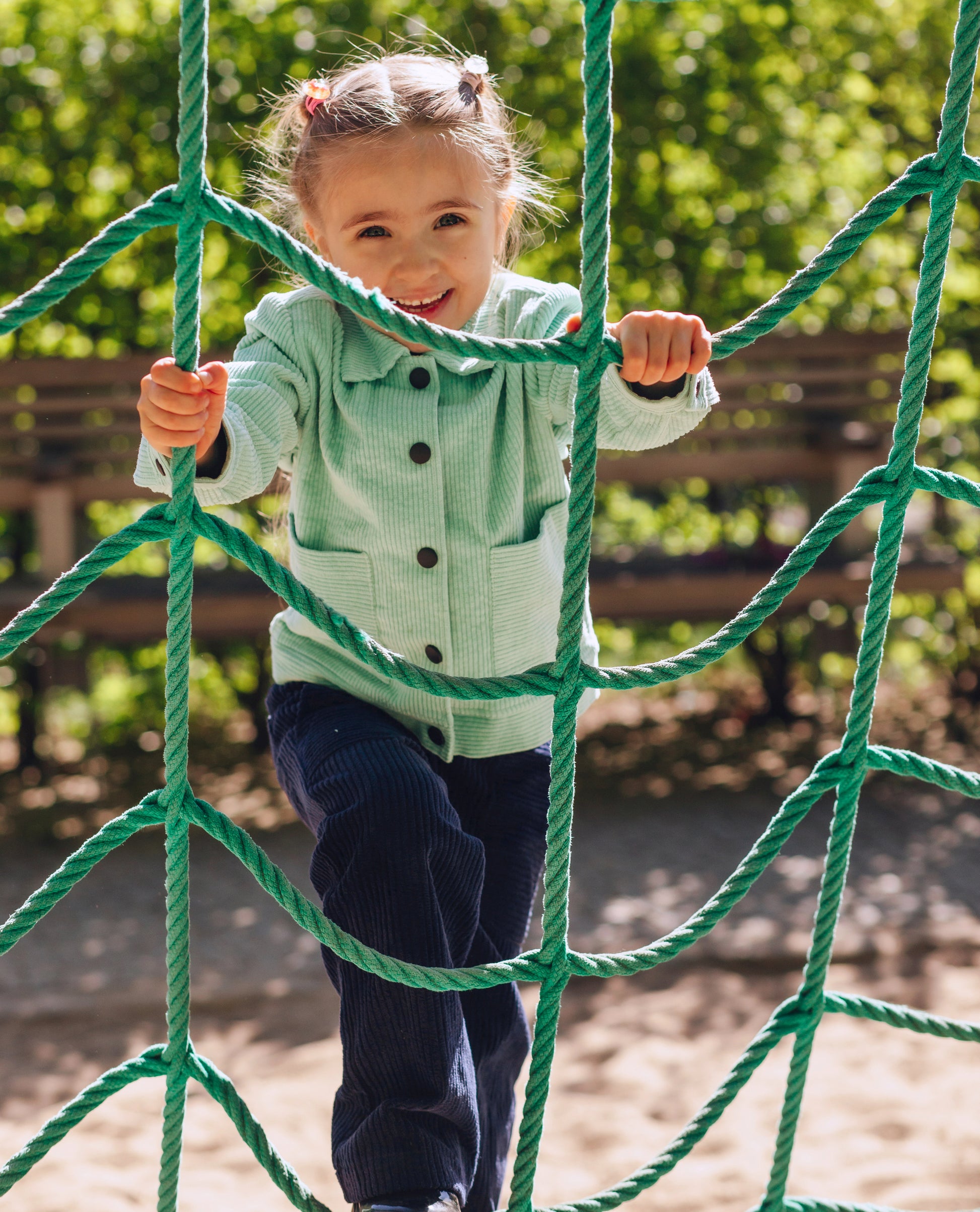 Cordjacke für Kinder (Mädchen 2–9 Jahre), langlebig, kuschelig und praktisch