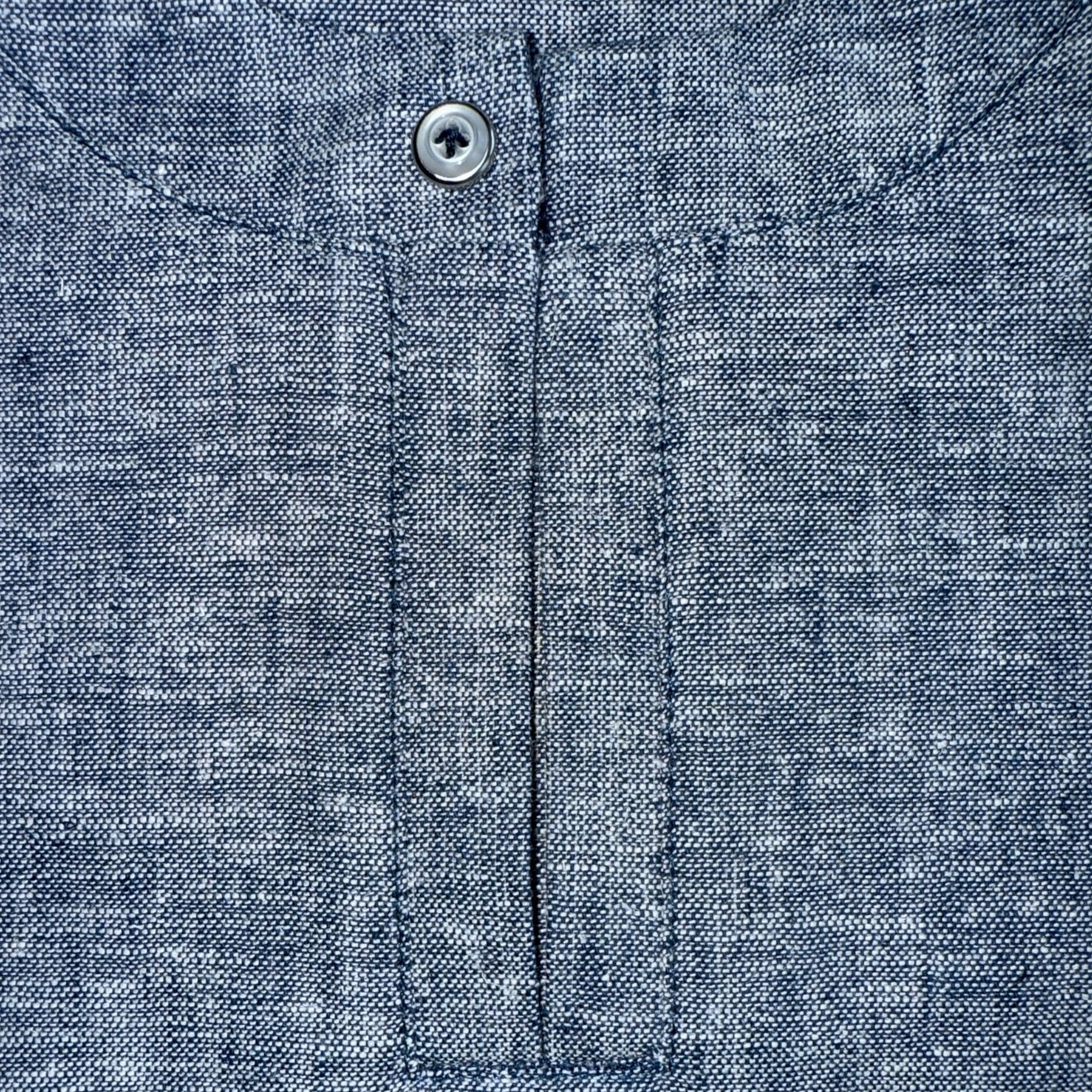 Blaues Leinen-T-Shirt für Kinder, atmungsaktiv & nachhaltig